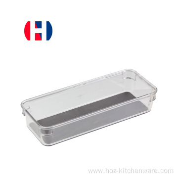 Clear Stackable Plastic Freezer Organizer